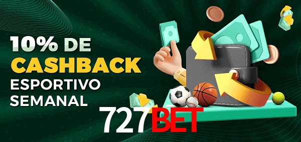 10% de bônus de cashback na 727bet